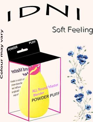 IDNI Professional Yellow Beauty Blender Makeup Sponges (1pc) 029
