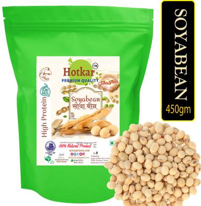 hotkar Organic Yellow Soya Bean (Whole)