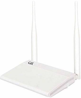 GNX ROUTER GX 300Mbps GIGABIT XPON WiFi Optical Network 4G Router 2.4 GHz 300 Mbps Wifi Speed Single Band Internal Antenna Ethernet (Cable Broadband)