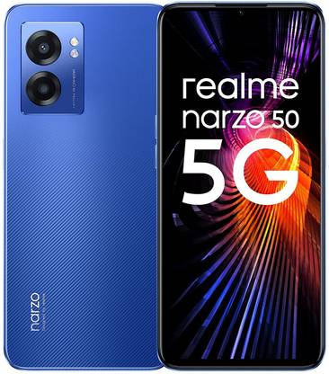 realme narzo 50 5G (Hyper Blue, 128 GB)