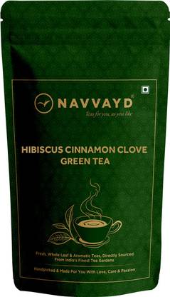 Navvayd Hibiscus Cinnamon Clove Green Tea Green Tea Pouch