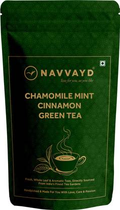 Navvayd Chamomile Mint Cinnamon Green Tea Green Tea Pouch