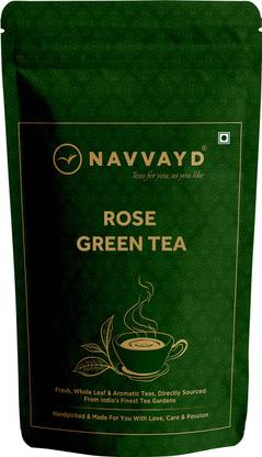 Navvayd Rose Green Tea Green Tea Pouch