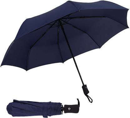 AR-NMAS 3-Fold Strong, Lightweight, Windproof, Compact & Easy Auto Open / Close Umbrella