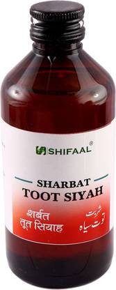 SHIFAAL Sharbat Toot Siyah (200ml) (Pack Of 4)