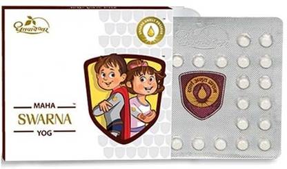DHOOTAPAPESHWAR swarnprashan swarn maha yog 30 tablets