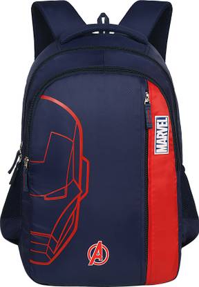 Priority Marvel Ironman 18 inches School Bag