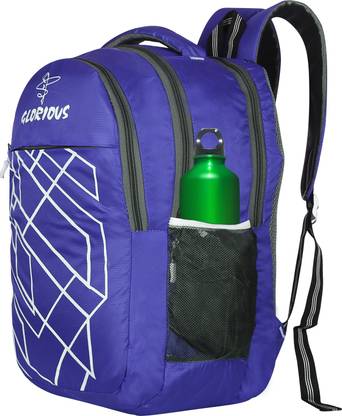 Alisha worldcraft Worldcraft 01 backpack Backpack (Blue, 30 L) Backpack