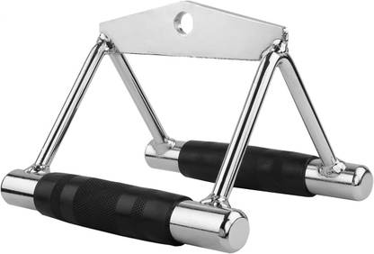 LCARNO Seated Rowing/Chinning Bar/Solid Steel Handle/V Bar/Rowing Bar Handle Triceps Bar