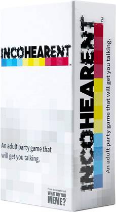 REVONTE Incohearent - The Party Game Where You Compete to Guess The Gibberish Board Game Accessories