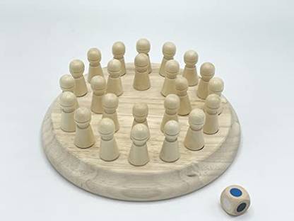 Gold Leaf Memory Match Stick Chess Game Set, Parent-Child Interaction Toy Age 3 and Up Board Game Accessories
