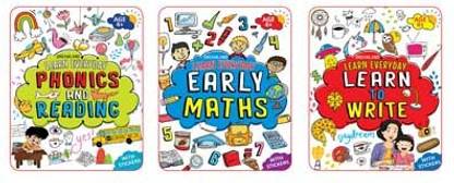 Learn Everyday 3 Books Pack for Children Age 4+