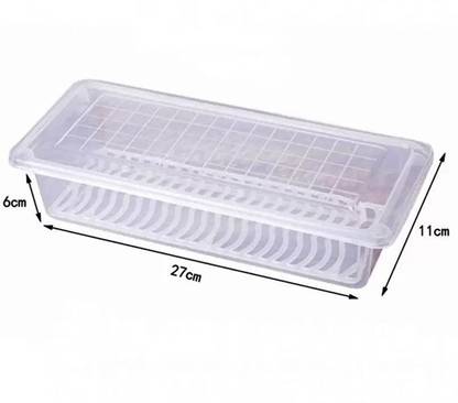 Grofy Plastic Fridge Container  - 1500 ml