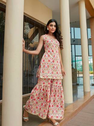 PARI A1 Women Kurta Sharara Set