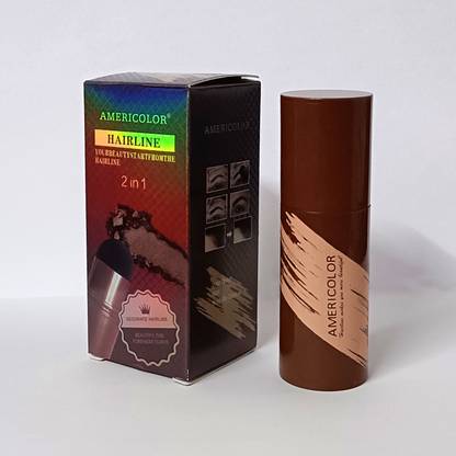 Americolor ™Eyebrow Stamping Kit with 6 Pairs Reusable Eyebrow Stencils, Long Lasting 10 g