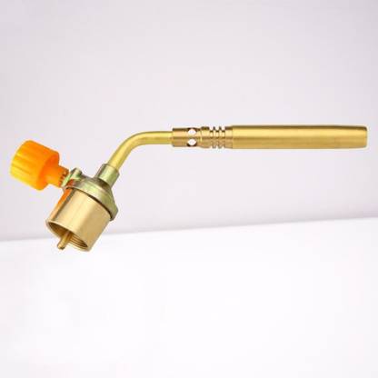 XDLB Premium Flamethrower brazing Torch fits on Butane Gas Cartridge Manual Ignition Flambe Torch