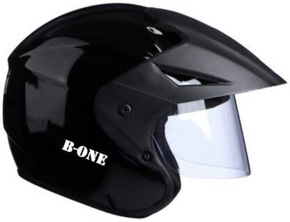 TIGER ONE OPEN FACE HELMET [ SIZE : M ]Motorbike, High Impact Shell, ISI : Approved. Motorbike Helmet