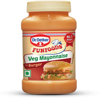 FUNFOODS by Dr. Oetker Veg Mayonnaise for Burger
