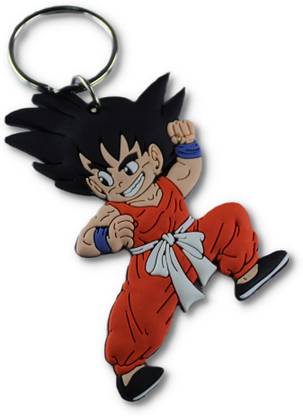 MAG BEE Dragon Ball Z Goku Double Sided Rubber Key Chain