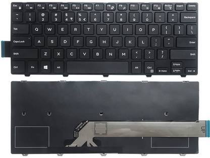US Keyboard For Dell Vostro 14-3000 3400 P132G 3401 3402 3405
