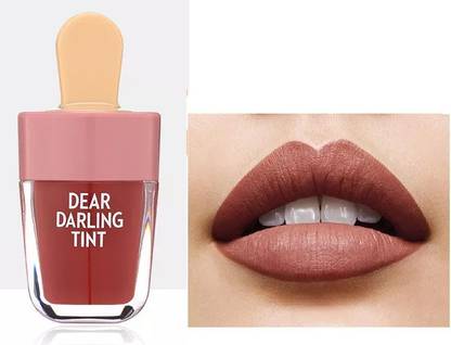 ADJD NUDE BROWN HIGH COLOR LIP TINT LIP GLOSS LIPSTICK PINK