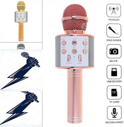 Bashaam JK628/ WS858 MAX Wireless Microphone Handheld color may very(pack of 1) Microphone