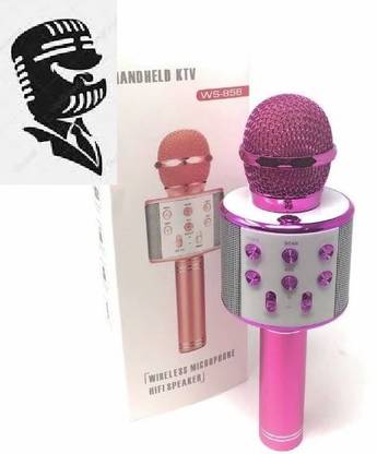 Jocoto KJ713/ WS858 ADVANCE Bluetooth Mic For Singing color may very(pack of 1) Microphone