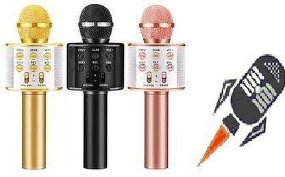 Bashaam JK915/ WS858 PLUS Bluetooth Microphone For Youtube color may very(pack of 1) Microphone