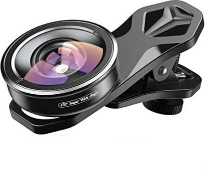 Apexel HD Cellphone Camera Wide Angle for iPhone, Samsung, Android Mobile Phone Lens