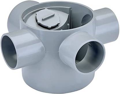 Jain Irrigation Systems Plumbing SWR Multi Floor Trap (110 mm {24 pcs}) 100 mm Plumbing Pipe