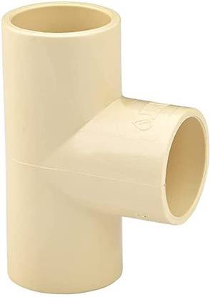 Jain Irrigation Systems Plumbing CPVC Equal TEE (20 mm (3/4") {50 pcs}) 20 mm Plumbing Pipe