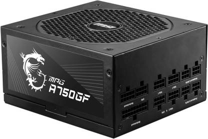 MSI MPG A750GF 750 Watts Gaming PSU with 8 SATA Cables