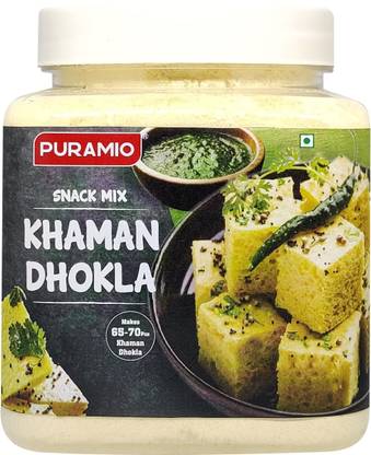 PURAMIO Snack Mix Khaman Dhokla (65-70 pcs), 600 g