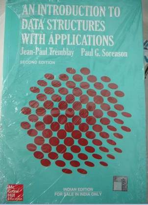 (USED-LIKE NEW) Introduction To Data Structures: With Applications