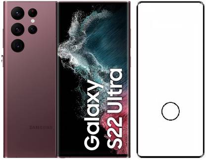 ECMERED Edge To Edge Tempered Glass for Samsung S22 Ultra, Samsung Galaxy S22 Ultra, Samsung S22 Ultra 5G, Samsung Galaxy S22 Ultra 5G