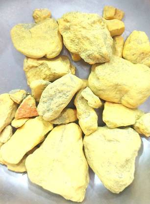 VINARGHYA Dagadi Hartal / Dagdi Haratal / Hartaal / ???? ????? Regular Asymmetrical Crystal Stone