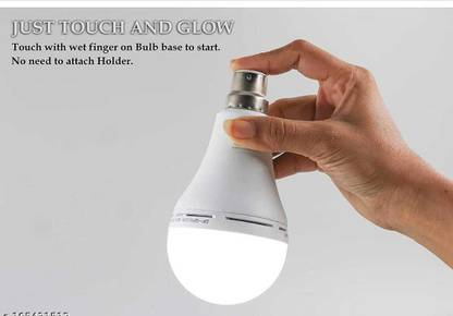 LISHA ENTERPRISES AC DC LED BULB LIGHT 5 hrs Bulb Emergency Light