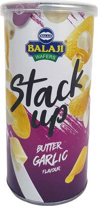 Balaji Wafers Stack up butter garlic Chips
