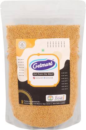Getmart Whole Yellow Mustard Seeds (Pili Sarso), 1 Kg, 1 Pack