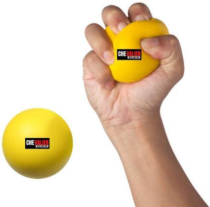 CHEVALIER Soft Stress Ball for Stress Relief, Hand Exercise Squeeze Ball Pack of 2, SBY201 Hand Support