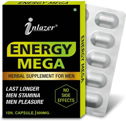 inlazer Energy Mega Sex Time Tablet Circulates Blood To Orgasm Extra Desire