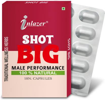 inlazer Shot Big Capsules Sex Capsule , Increases Thicker Harder Orgasm & Power