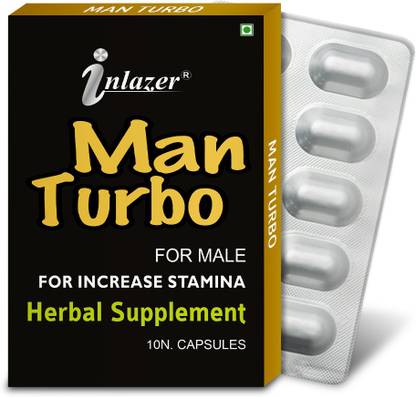 inlazer Man Turbo Sexual Solution Increases Thicker Harder Orgasm & Energy