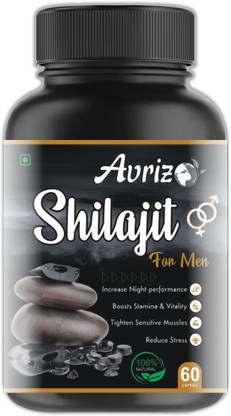 Avrizo SHILAJIT Shilajit Gold Sexual Power Original Ayurvedic Long Timing Capsule