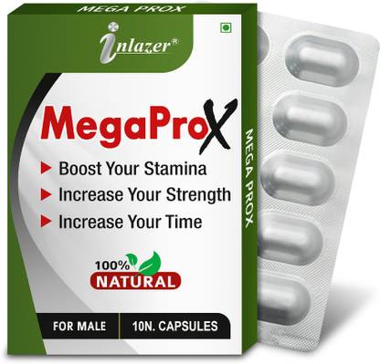 inlazer Mega ProX S-E-X Wellness Increases Thicker Harder Orgasm & Power