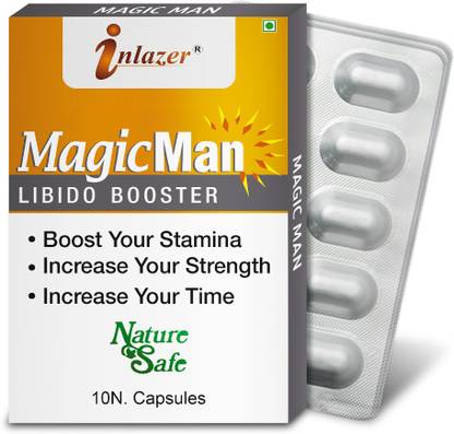 inlazer Magic Man S-E-X Pills Increases Thicker Harder Orgasm & Stamina