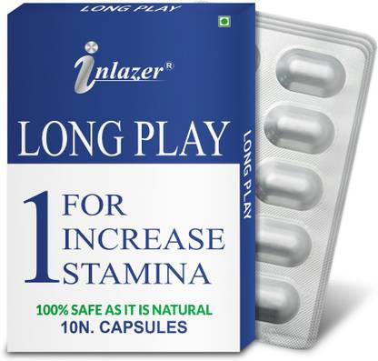 inlazer Long Play | Natural Pill Increases Thicker Harder Orgasm & Timing