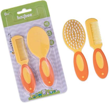 baybee Baby Comb & Soft Brush Set And Comb Hair Brush/Comb for baby