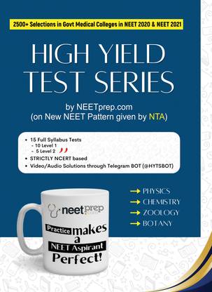 High Yield Test Series with 15 Full-length Practice Tests based on New NTA NEET Pattern