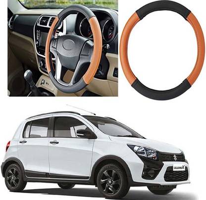 Etradezone Hand Stiched Steering Cover For Maruti Celerio